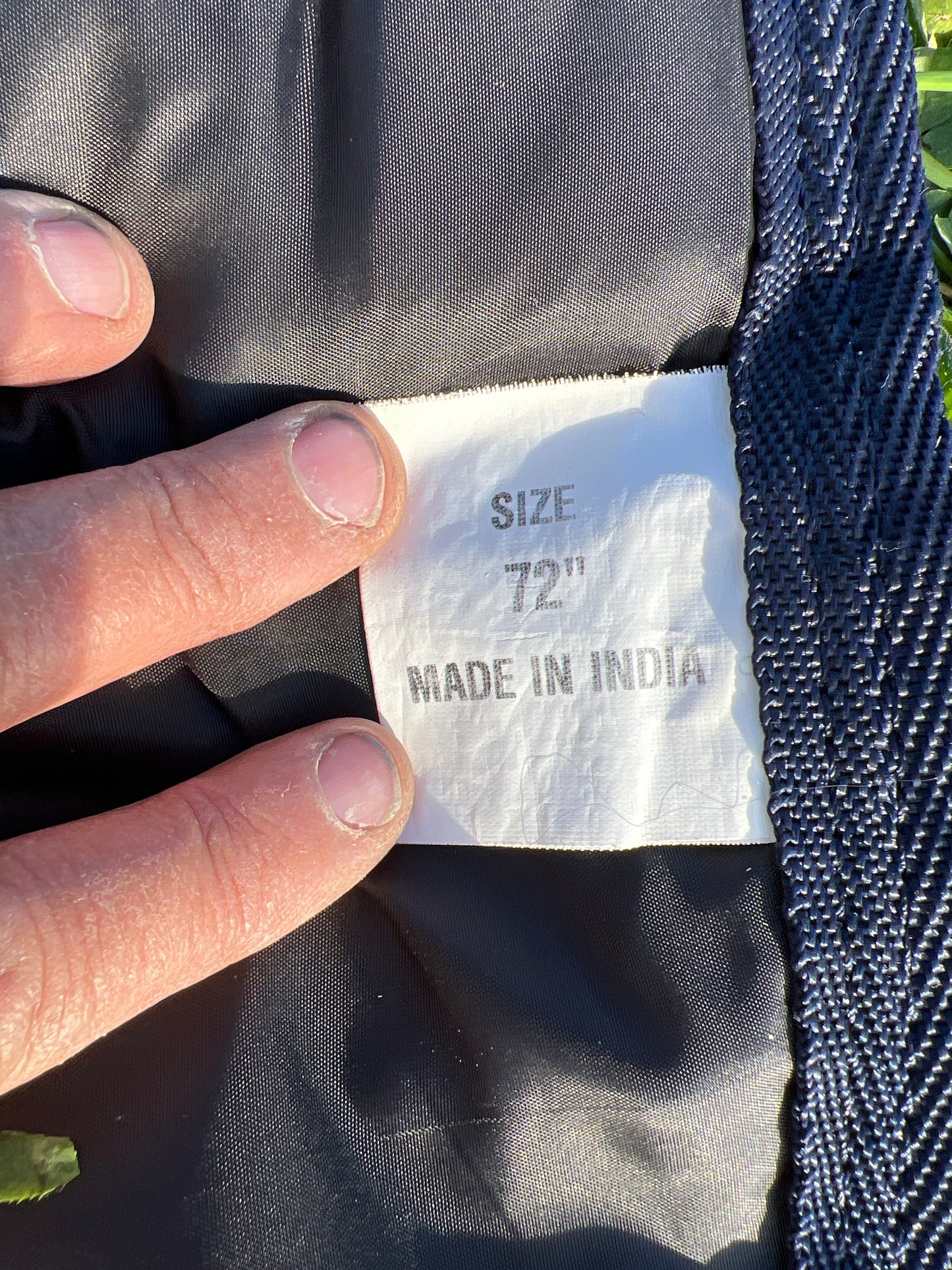 Navy Tackeria Turnout mid Weight, 72"