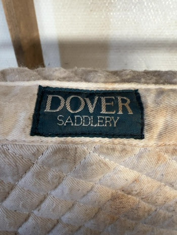 White Dover Saddle Pad, Dressage