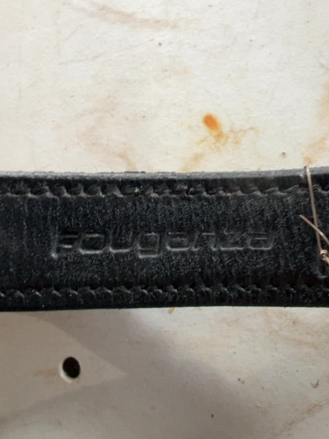 Black Fouganza Stirrup Leathers, 57”