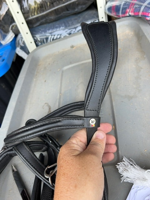 Black Waldhausen Lunging Cavesson, Full