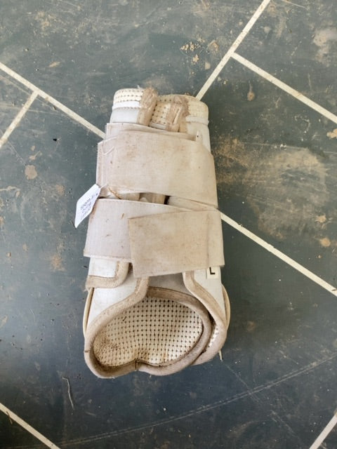 White Miller's Brushing Boots, Large