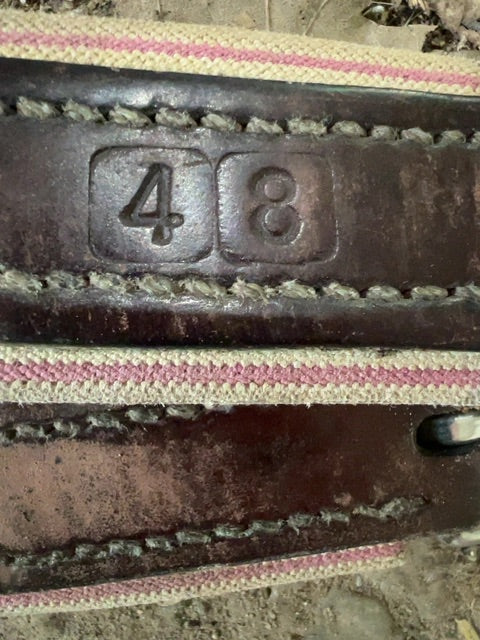 Brown Leather Girth, 48”