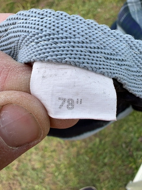 Blue Plaid Hercules Stable Sheet, 78"