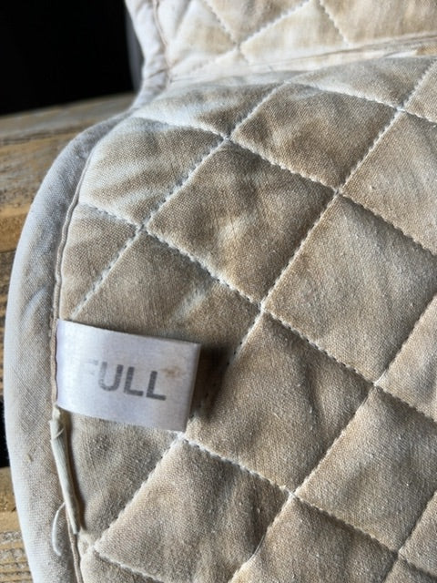 White Saddle Pad