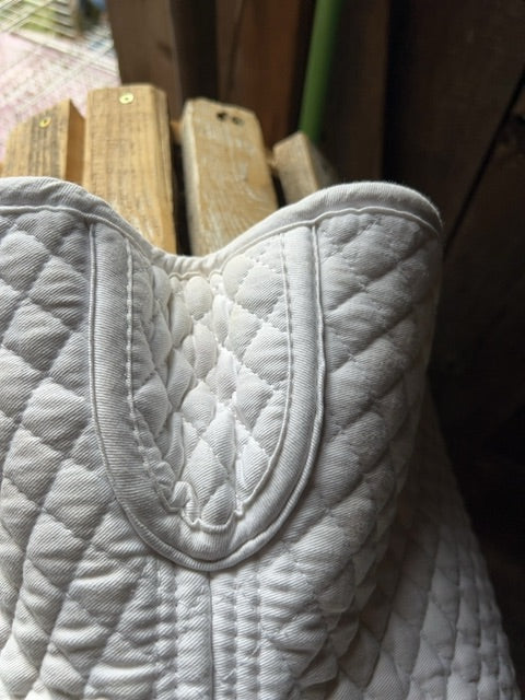 White Equine Choice Saddle Pads, GP