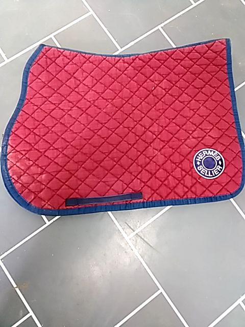 Red Hermes Saddle Pad, Horse