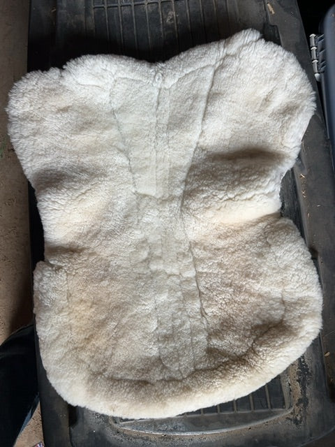 White Fleeceworks Half Pad, Jumper