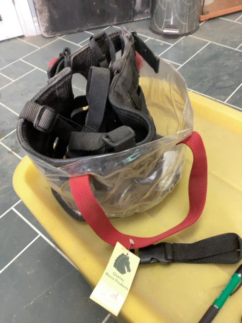 Black Best friend Grazing Muzzle, Horse