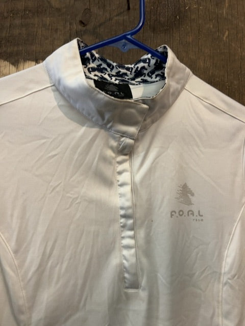 White F..O.A.L Show Shirt, Large