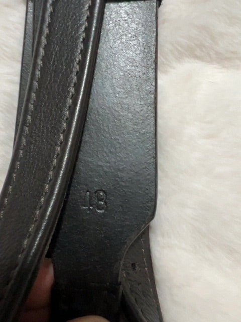 Chocolate Total saddle fit Stirrup Leathers, 48