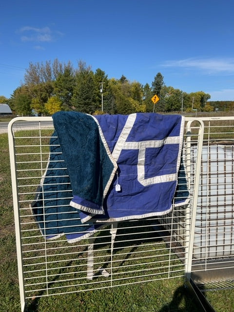 Blue Stable Sheet, 56"