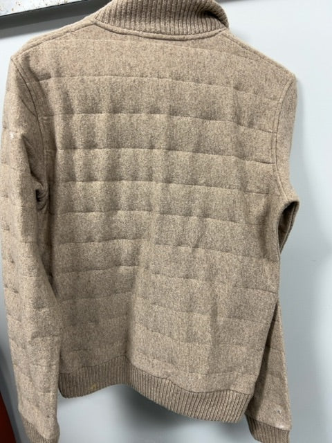 Beige CT Wool Jacket, Large
