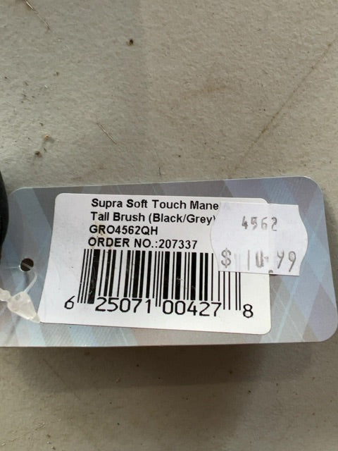 Grey/black Supra Tail Brush