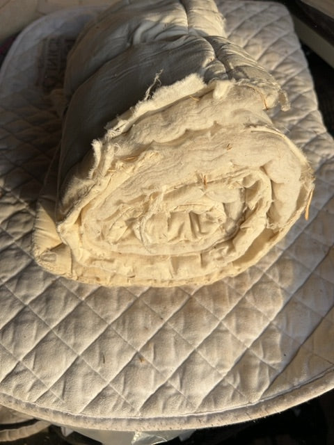 White Pillow Quilts, 14"