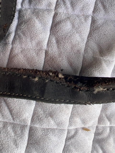 Black Nylon Lined Stirrup Leathers, 137