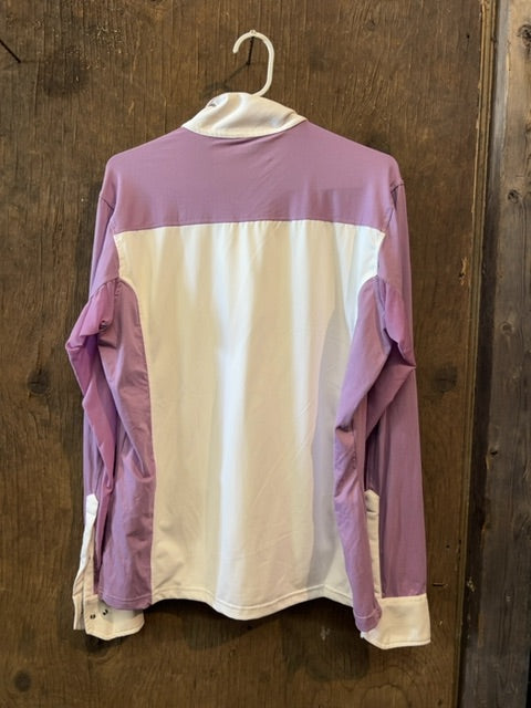 Purple Elation Platinum Show Shirt, Large