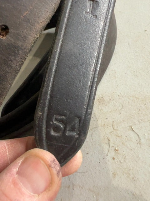 Brown Stirrup Leathers, 54”