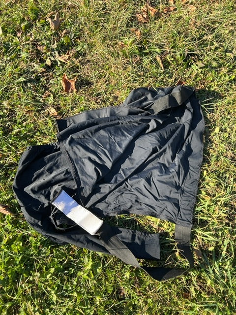 Navy Shedrow Shoulder Guard