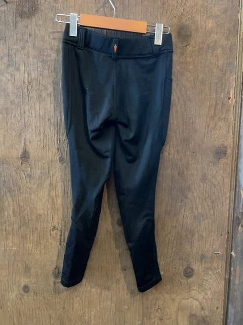 Black Kerrits Winter Kids breeches, Large