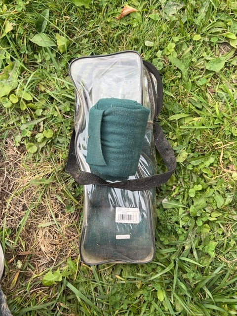 Hunter Green Silverline Polos, Horse