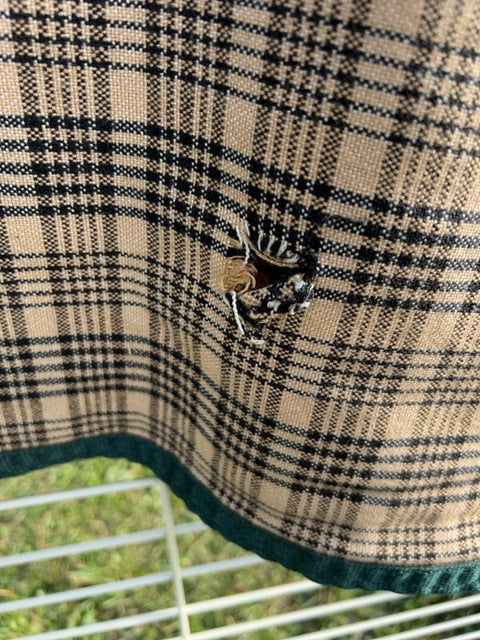 Baker Plaid Sheet, 78"