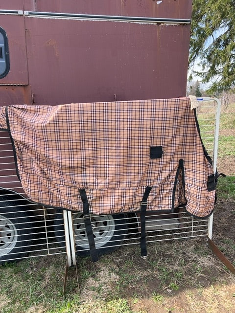 Plaid Tomara Rainsheet, 68”