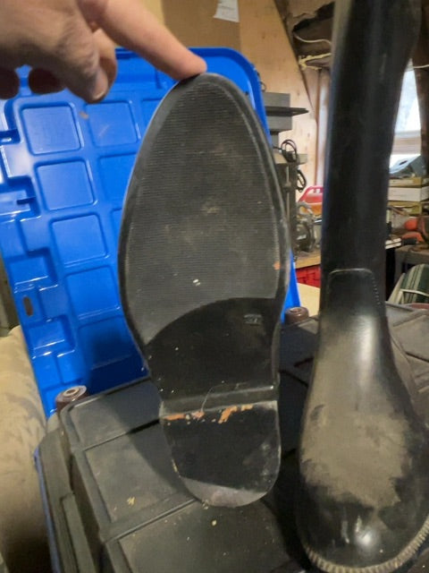 Black Boots, Men's 11