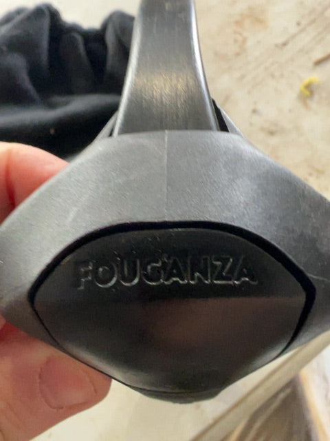Black Fouganza Safety Stirrups, 5”
