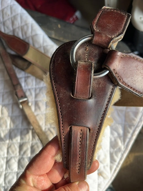 Brown Elastic Breastplate, Full