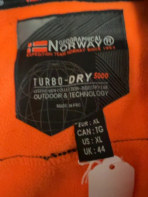 Navy Norway Geographical Jacket, XL