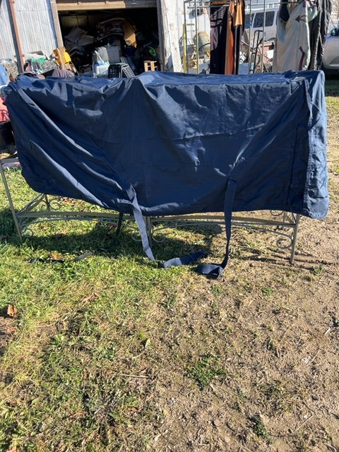 Navy Shedrow Rainsheet, 84"