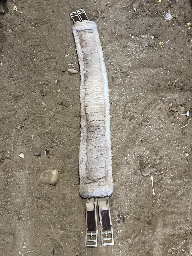 Brown Shedrow Fleece Girth, 48”