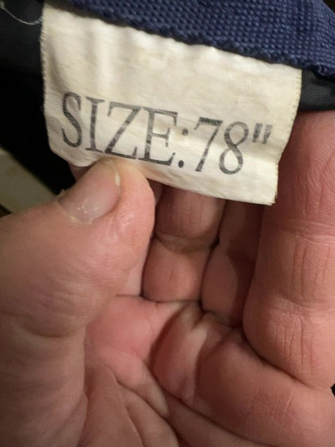 Navy Supra Rainsheet, 78”