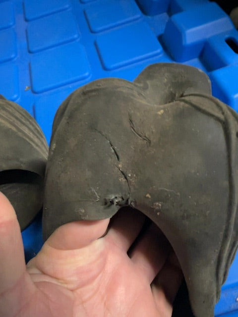 Black Acavallo Bell Boots, Full