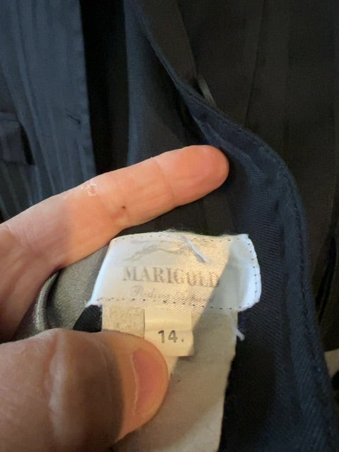 Black Marigold Show Jacket, 14"