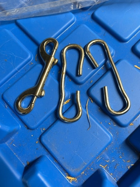 Bucket Hooks x 2 and double ended Snap