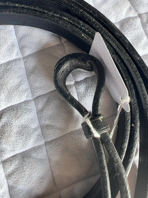 Black Curb Reins