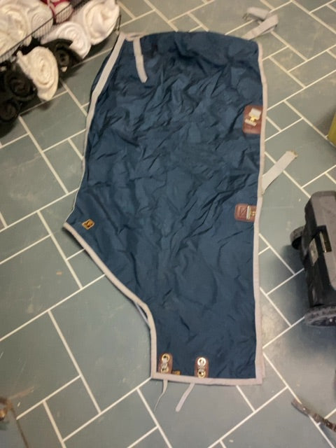 Navy Big D Show Sheet, 80”