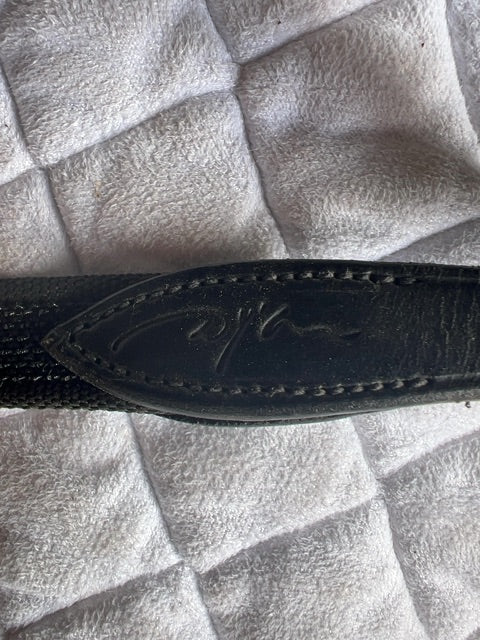 Black D'yon Adjustable Reins, 5/8"