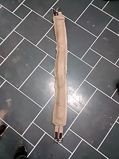 Brown Shedrow Fuzzy Girth, 56"