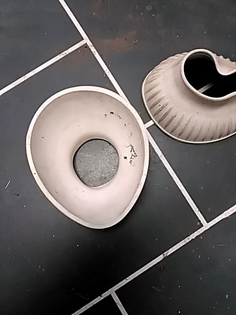 White Rubber Pull On Bell, Medium