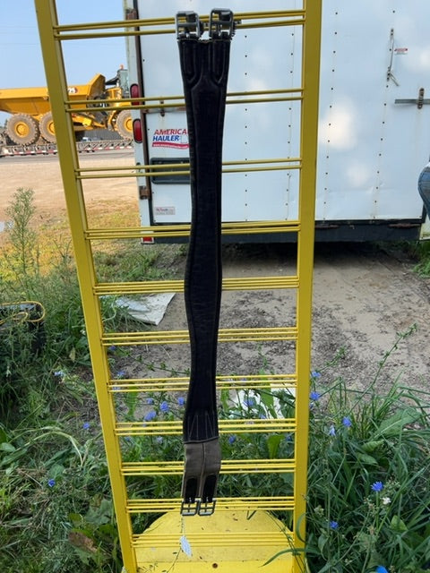 Dk Brown Leather Girth, 38"