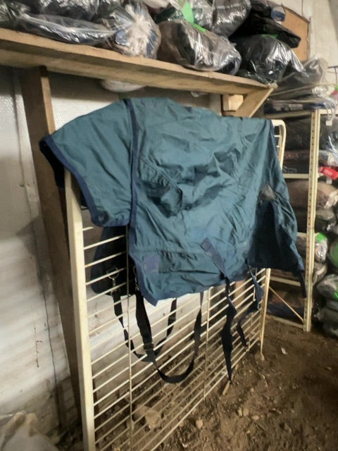 Navy Shedrow Rainsheet, 52”