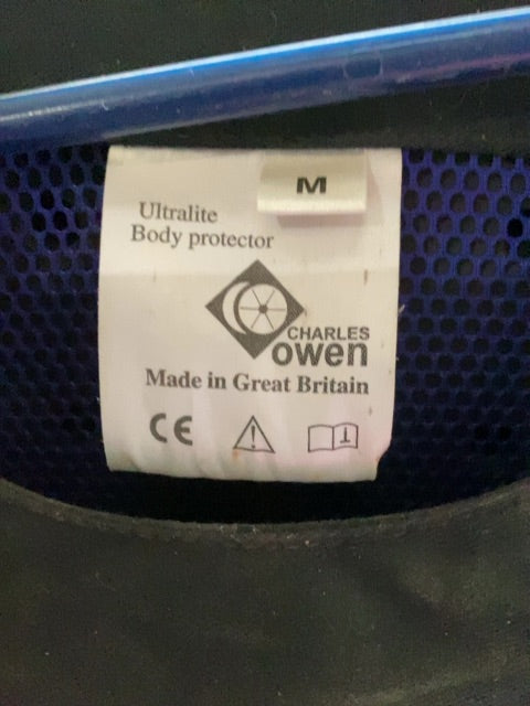 Navy Charles Owen Safety Vest, Medium