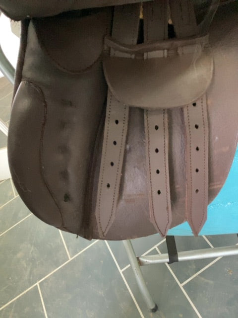17" English Saddle