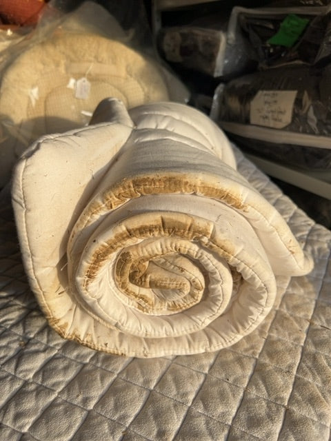 White Pillow Quilts, 14"