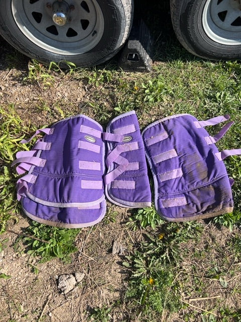 Purple Shedrow Shipping Boots - set of 4, Full