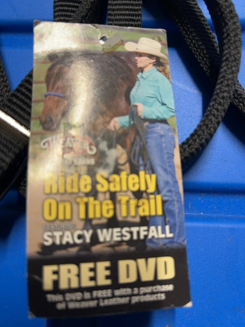 Black Weaver Nylon Reins