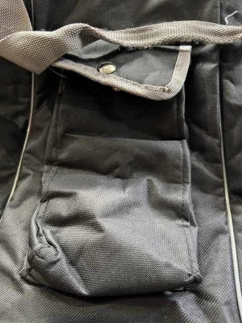 Black Boot Bag