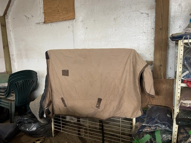 Beige Rugged Rug Turnout, 78"